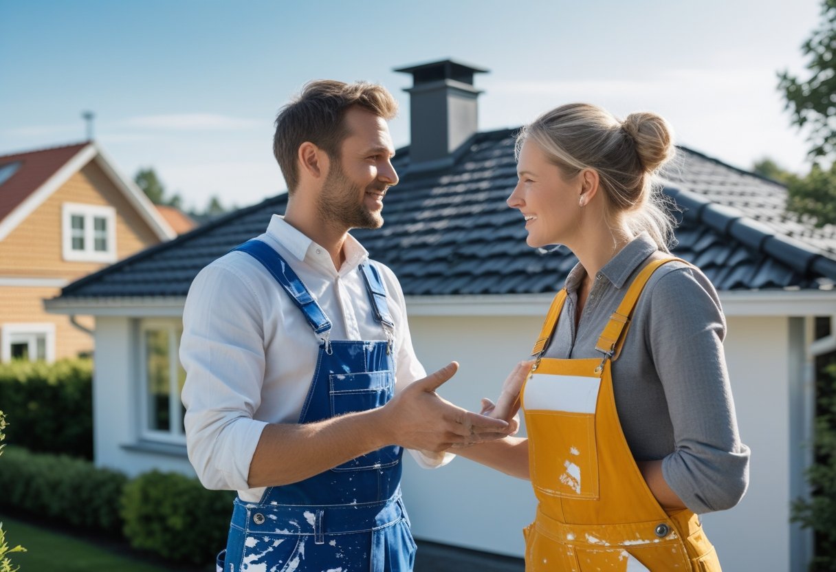 Saadan vaelger du den rette maler og faar nyt tag Jyllinge